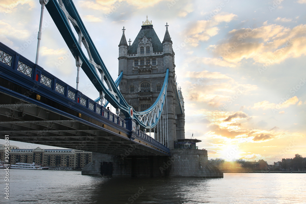 Obraz premium Famous Tower Bridge, London, UK