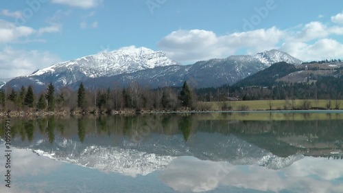 Bergsee in den Alpen - Lake with Mountains photo