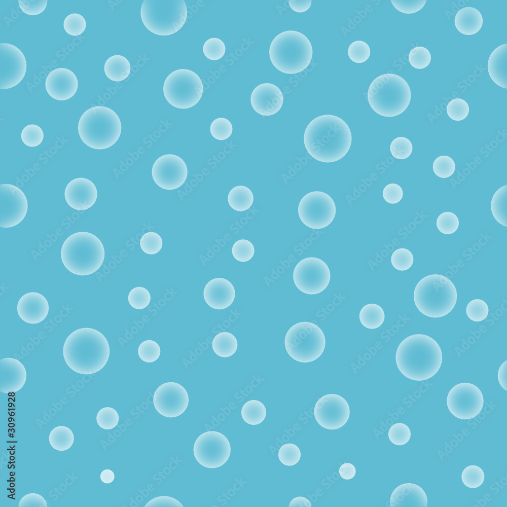 bubbles abstract seamless background
