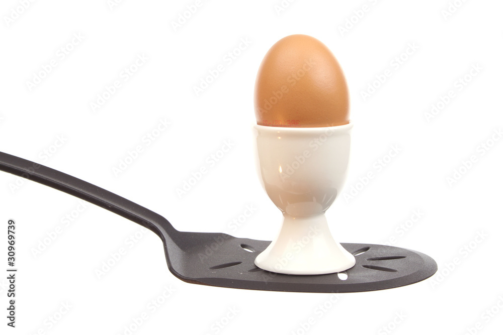 Egg on a spoon Egg on a spoon