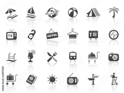 Black Gray Vector Icons