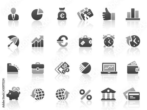 Black Gray Vector Icons