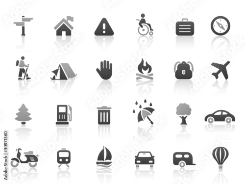Black Gray Vector Icons