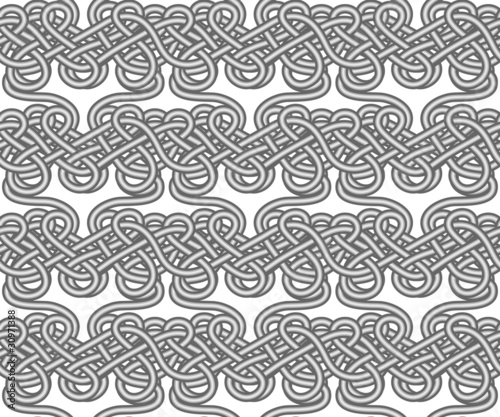 tangled wire  - seamless pattern