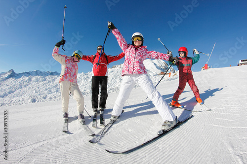vacances de ski en famille