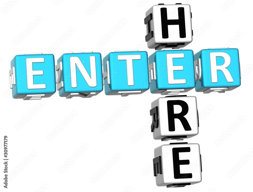 Enter Here Crossword