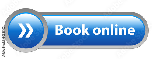 "BOOK ONLINE" Web Button (e-booking order now cursor click here)