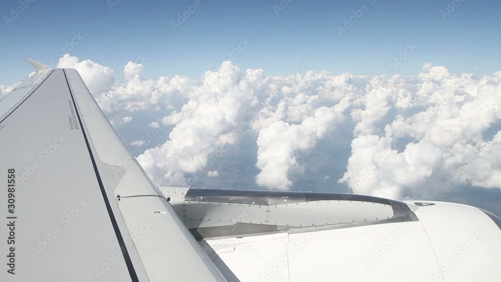 Vue d'un avion