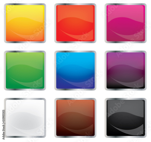 Button Vorlage bunt