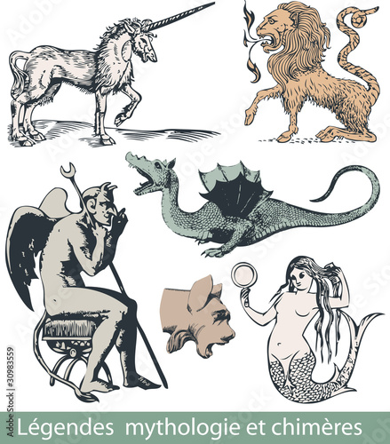 Légendes mythologie et chimère