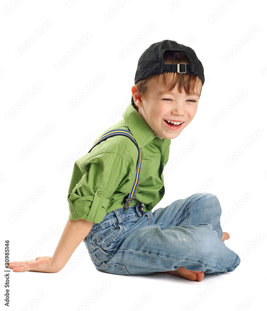 Portrait of young boy