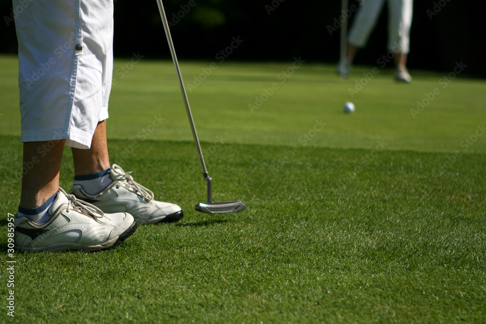 Obraz premium Golfers