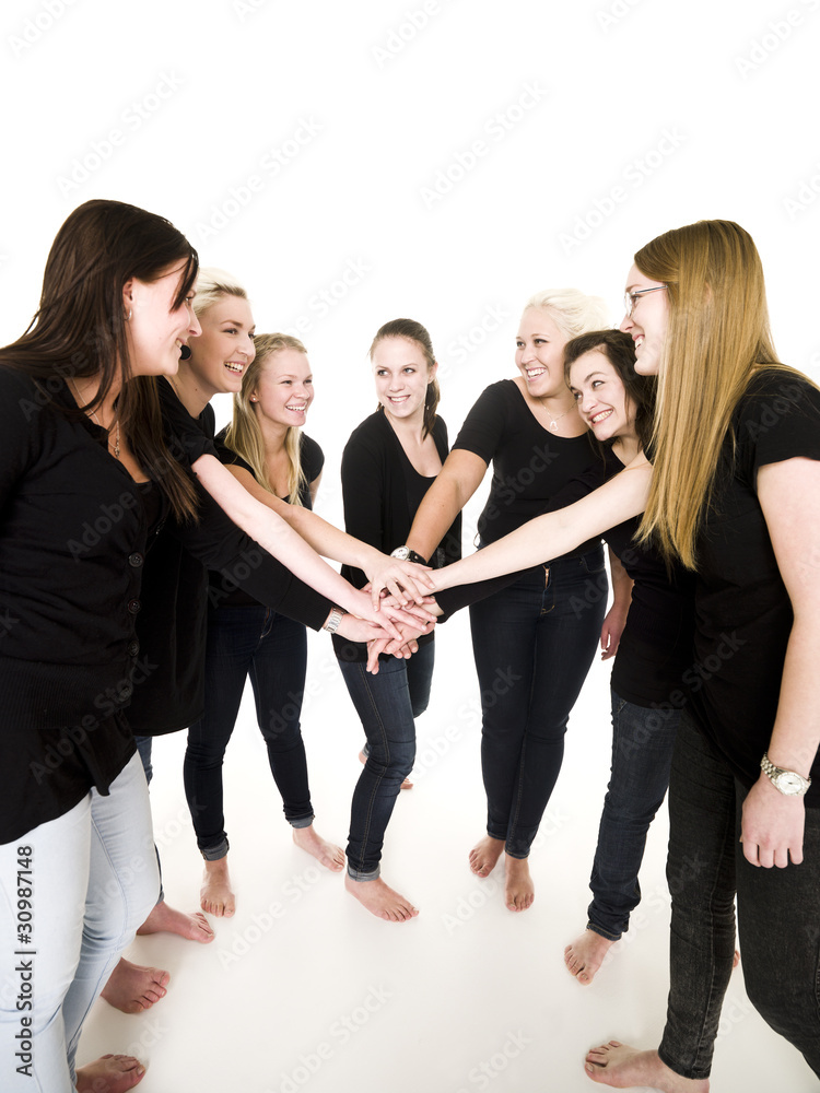 Obraz premium Clasped Hands