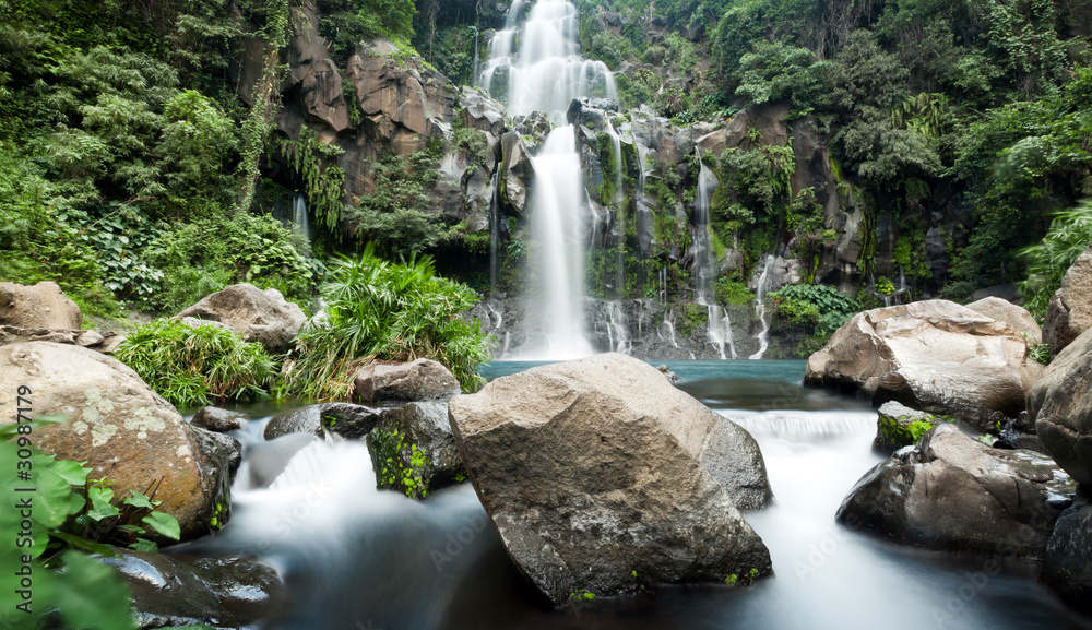 Cascade Du Bassin Des Aigrettes Ile De La Réunion Stock Photo Adobe