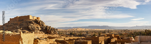 City of Ghat, Akakus (Acacus) Mountains, Sahara, Libya photo