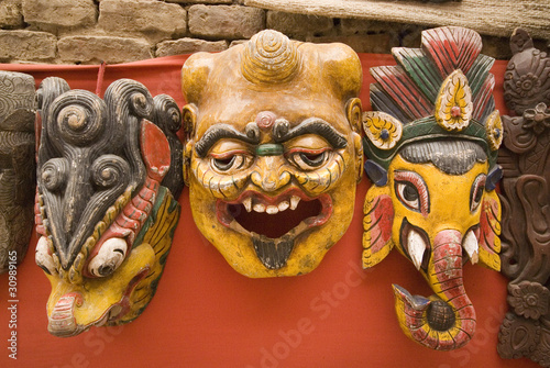 Nepal Masks .