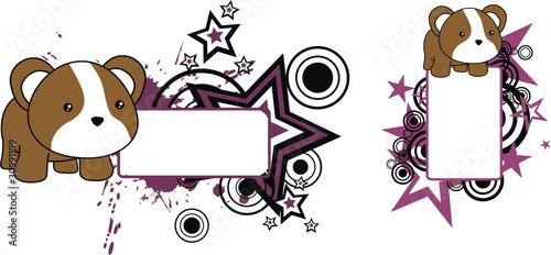 coballa guinea pig cartoon copyspace