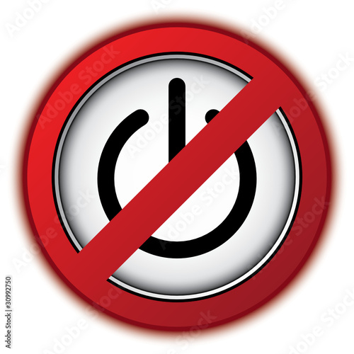STOP POWER ICON