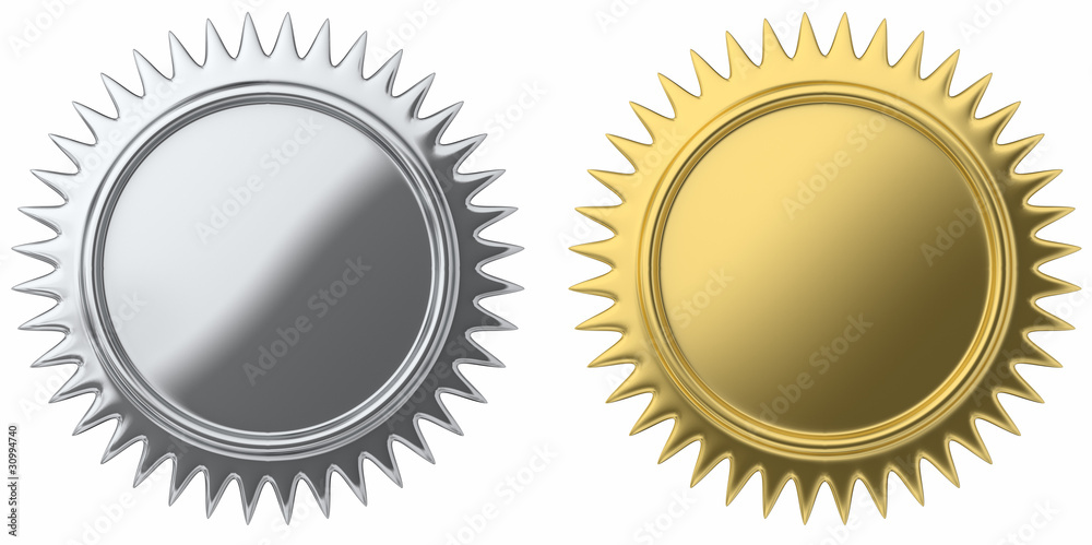 Fototapeta premium Medallion set