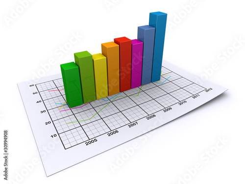 colorful business graph