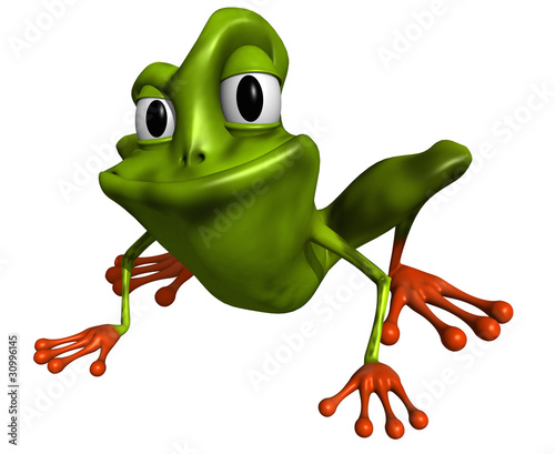 mascotte grenouille photo