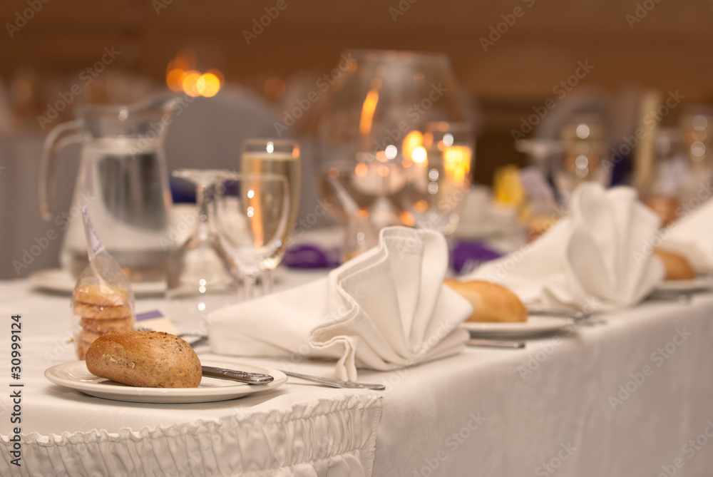 Fototapeta premium Wedding Table