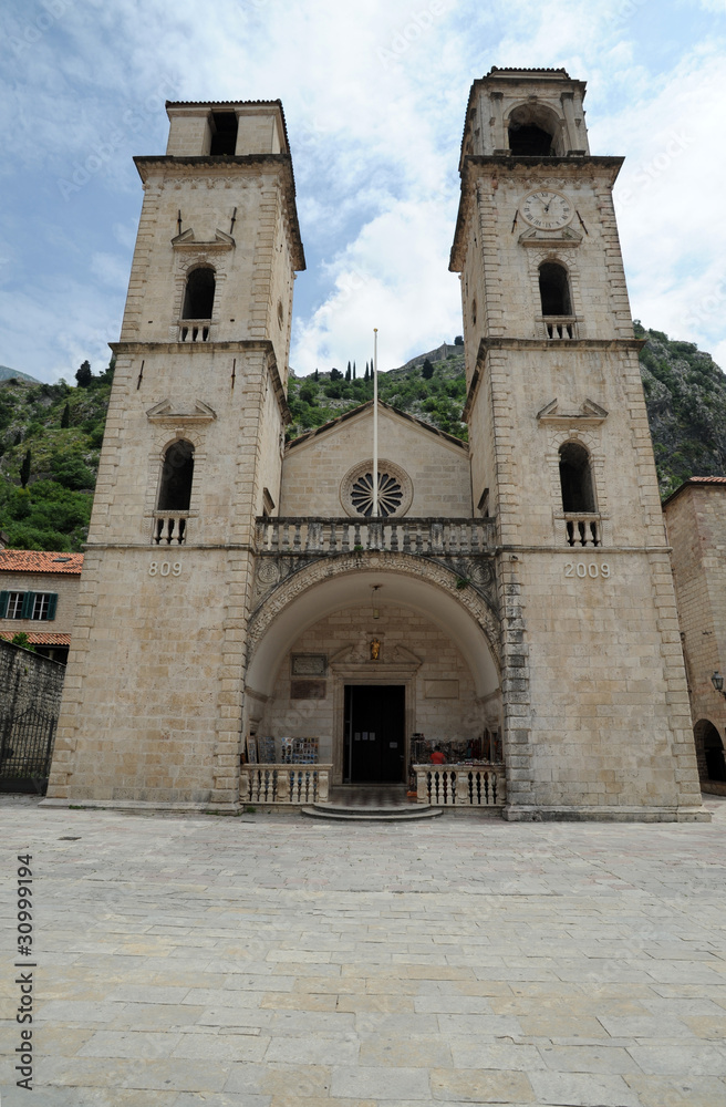 Cathédrale de Kotor au Monténégro