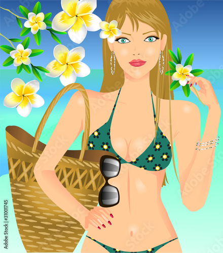 Monoi girl