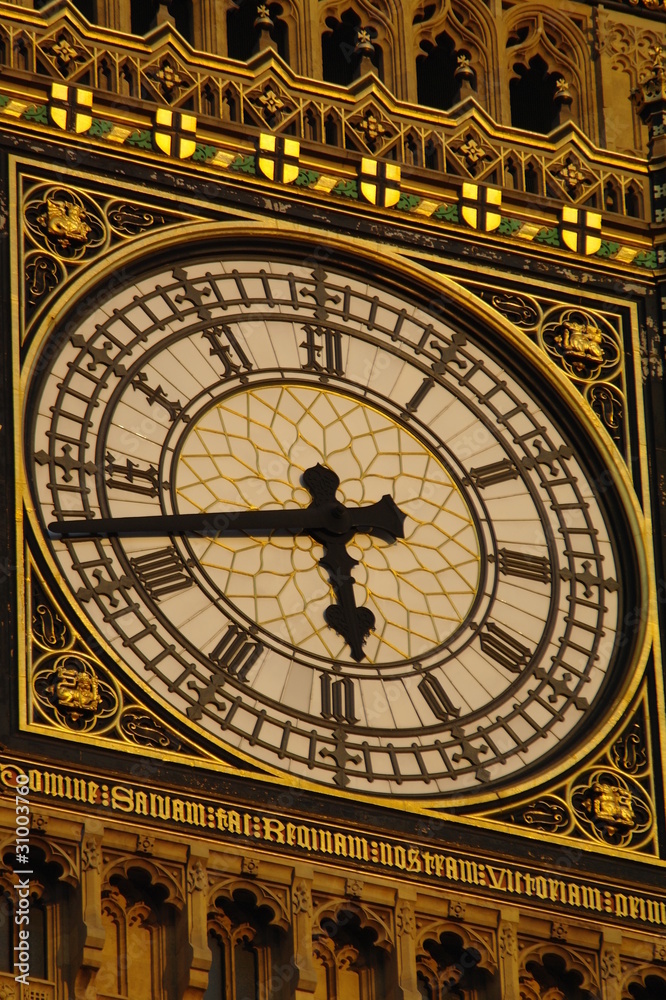 Big Ben Clockface