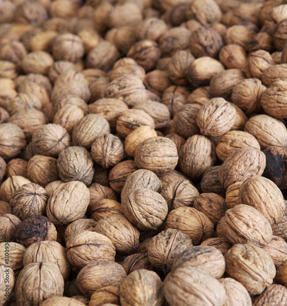 Walnuts at the Market Walnuts at the Market