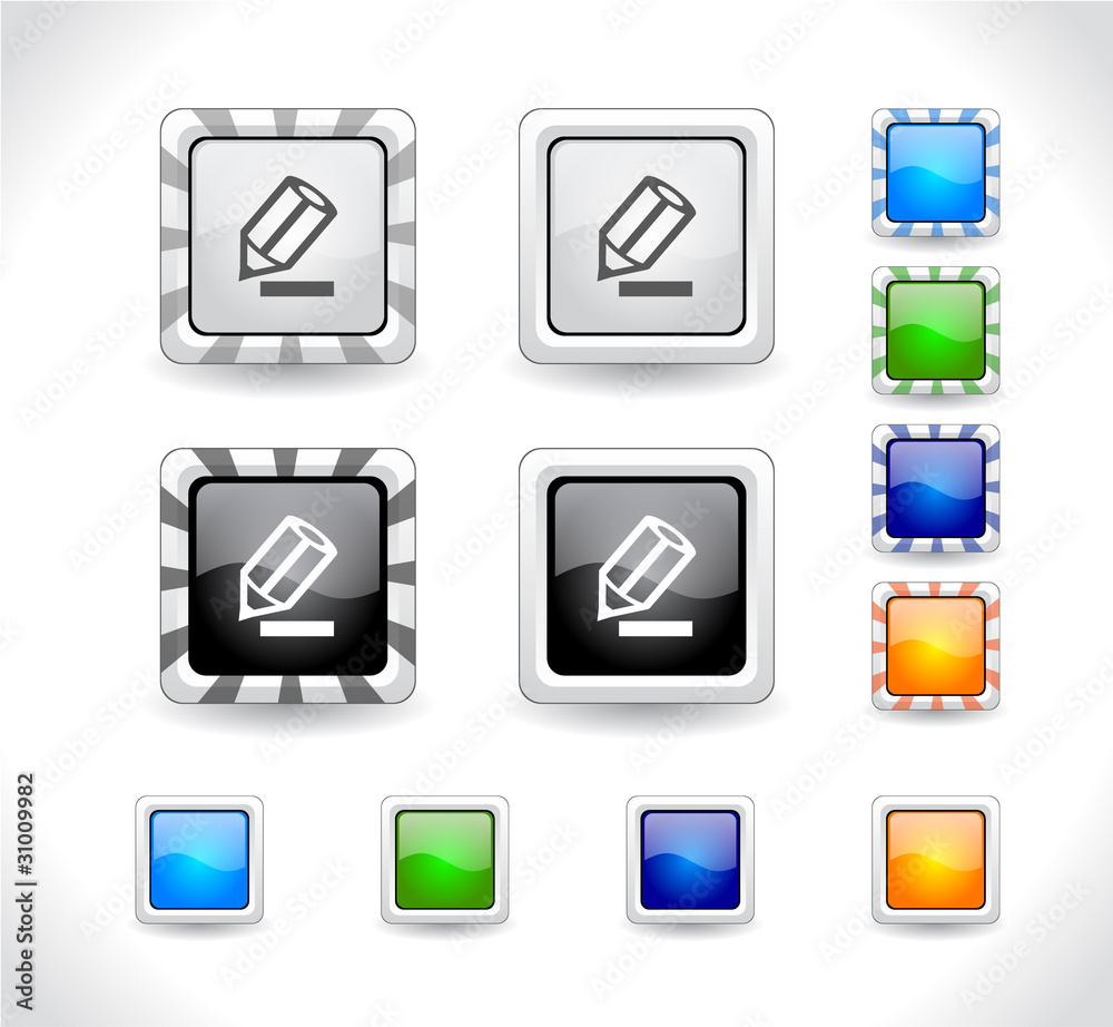 Buttons for web. Vector. Buttons for web. Vector.