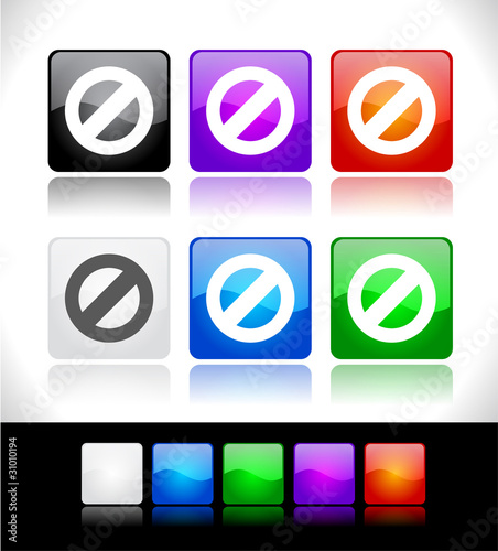 Buttons for web. Vector.