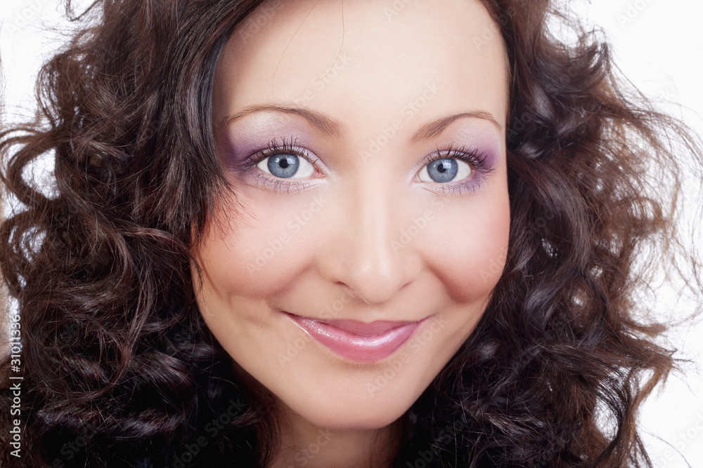 Obraz premium portrait of a girl with blue eyes