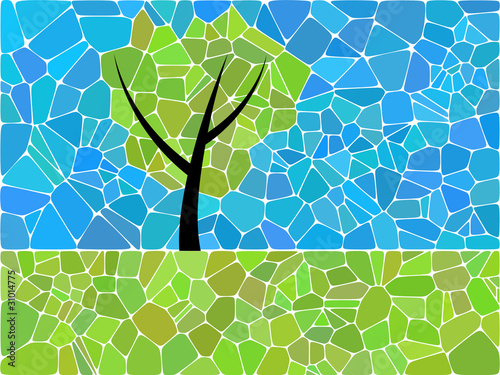 Mosaic Tree