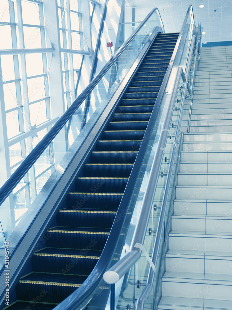 The escalator The escalator