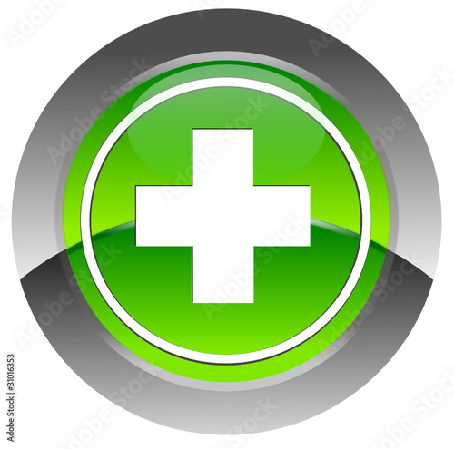Pharmacy glossy icon