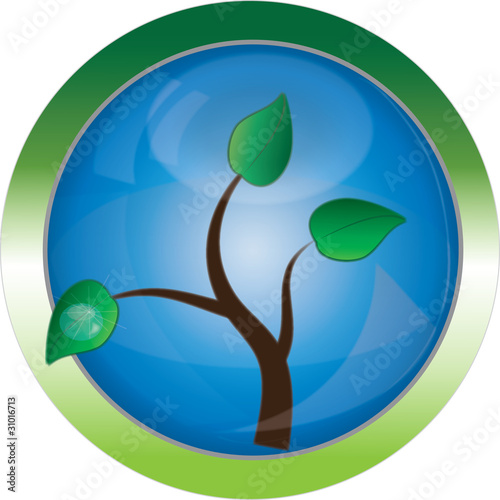 Nature Button