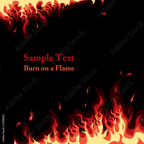 Fire background