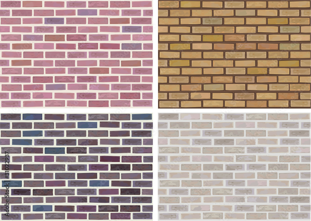 custom made wallpaper toronto digitalVector seamless brick walls.