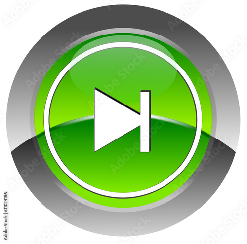 Forward glossy icon
