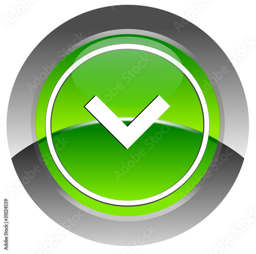 Down glossy icon
