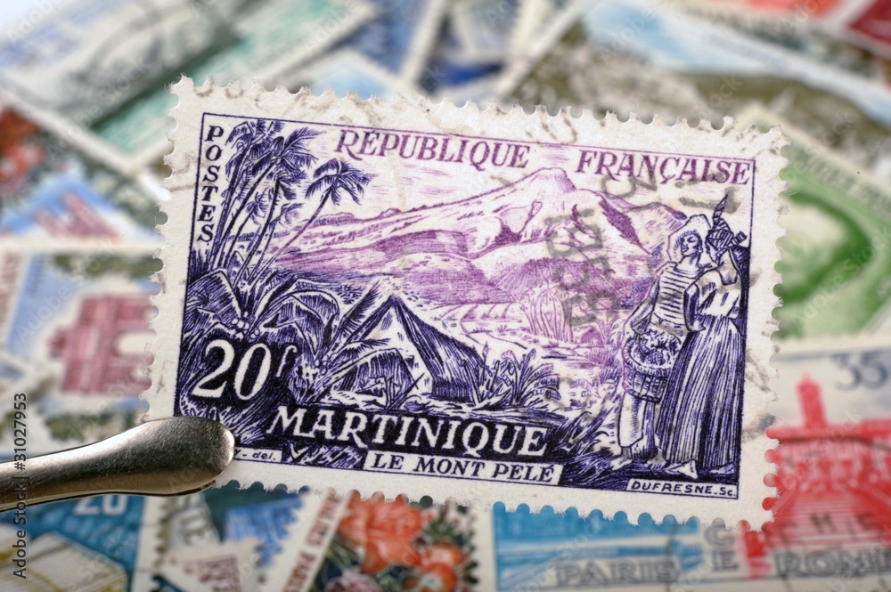 timbres - Martinique - philatélie France