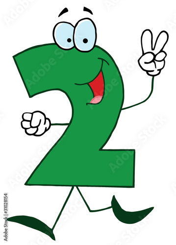Funny Cartoon Numbers-2