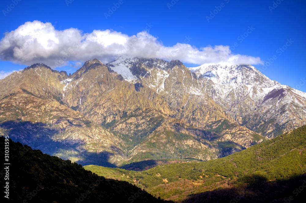 Korsisches Bergpanorama3