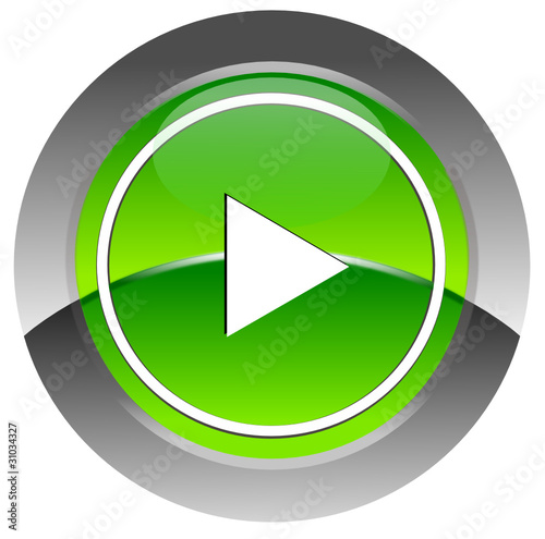 Play glossy icon