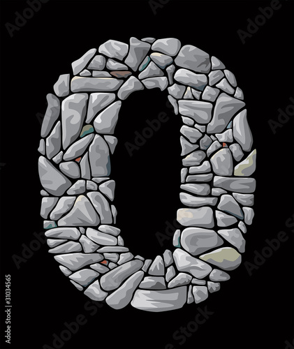 Stone numerals, number zero