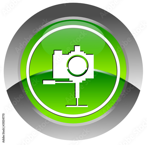 Digital camera glossy icon