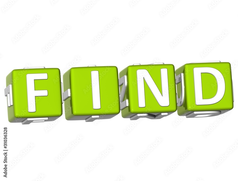 Find Cube text Find Cube text