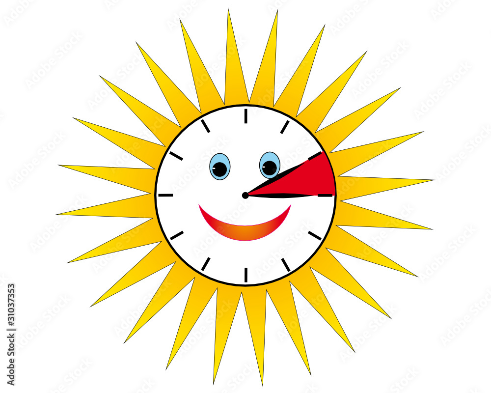 Sommerzeit Uhr vorstellen Sommerzeit Uhr vorstellen