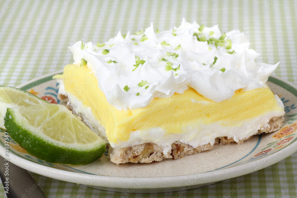 Lemon Lime Pudding Dessert